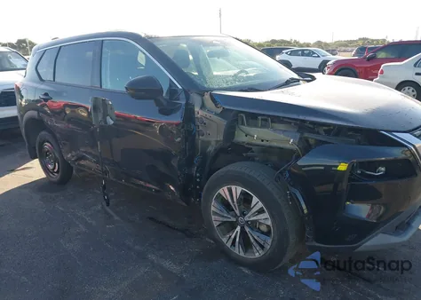 2021 Nissan Rogue Sv Fwd из США, поврежденный, VIN 5N1AT3BA5MC754482